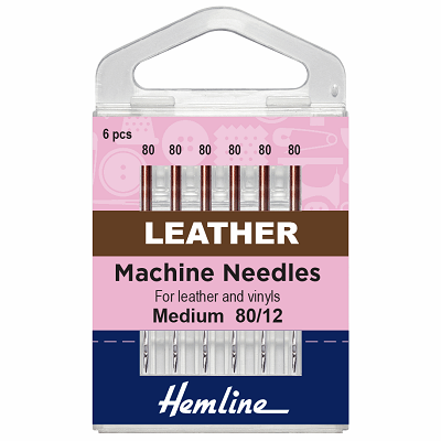 H104.80 Leather Point Size 80/12 Sewing Machine Needle